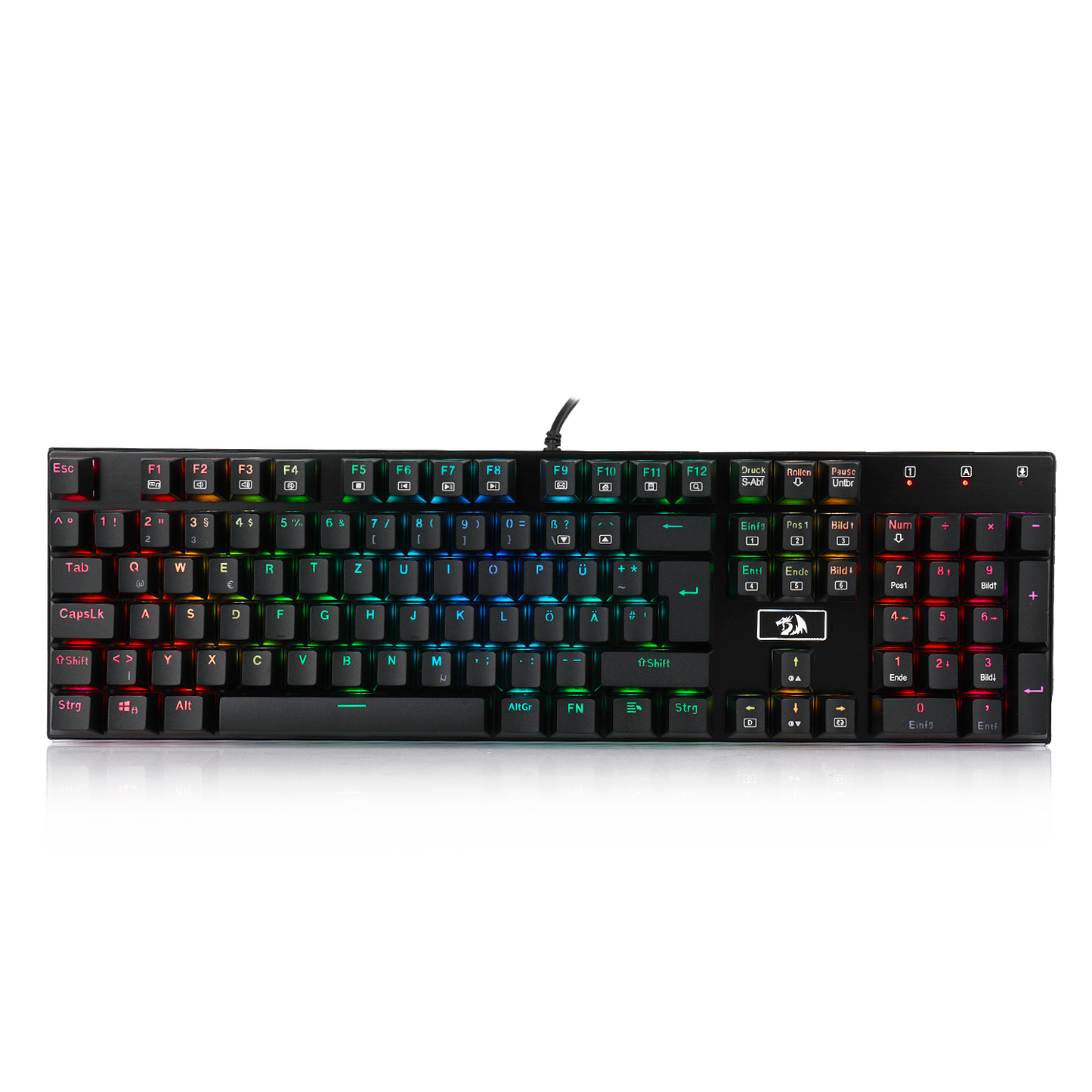 Redragon DEVARAJAS K556 - QWERTZ DE Layout