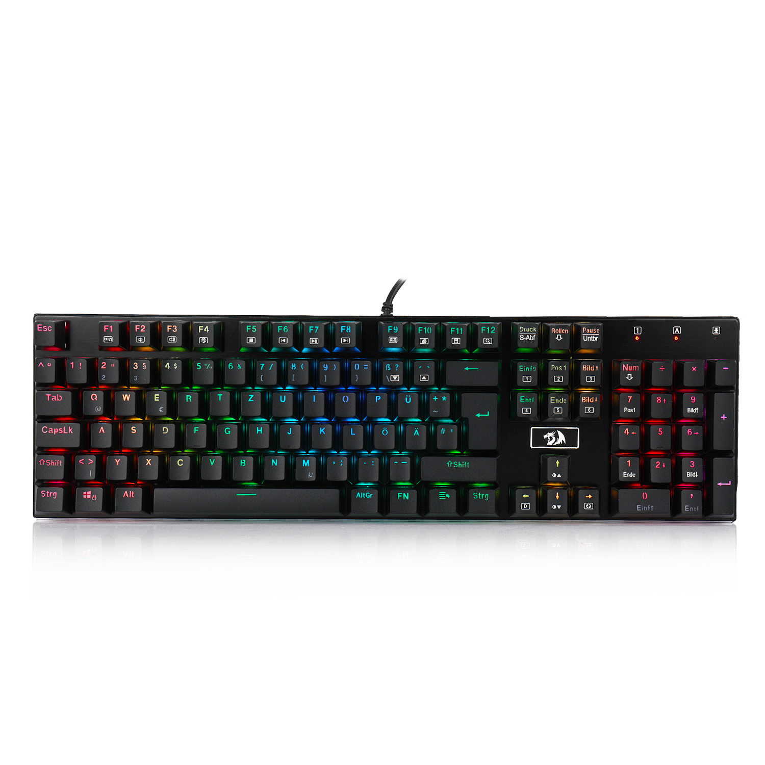 Redragon DEVARAJAS K556 - QWERTZ DE Layout