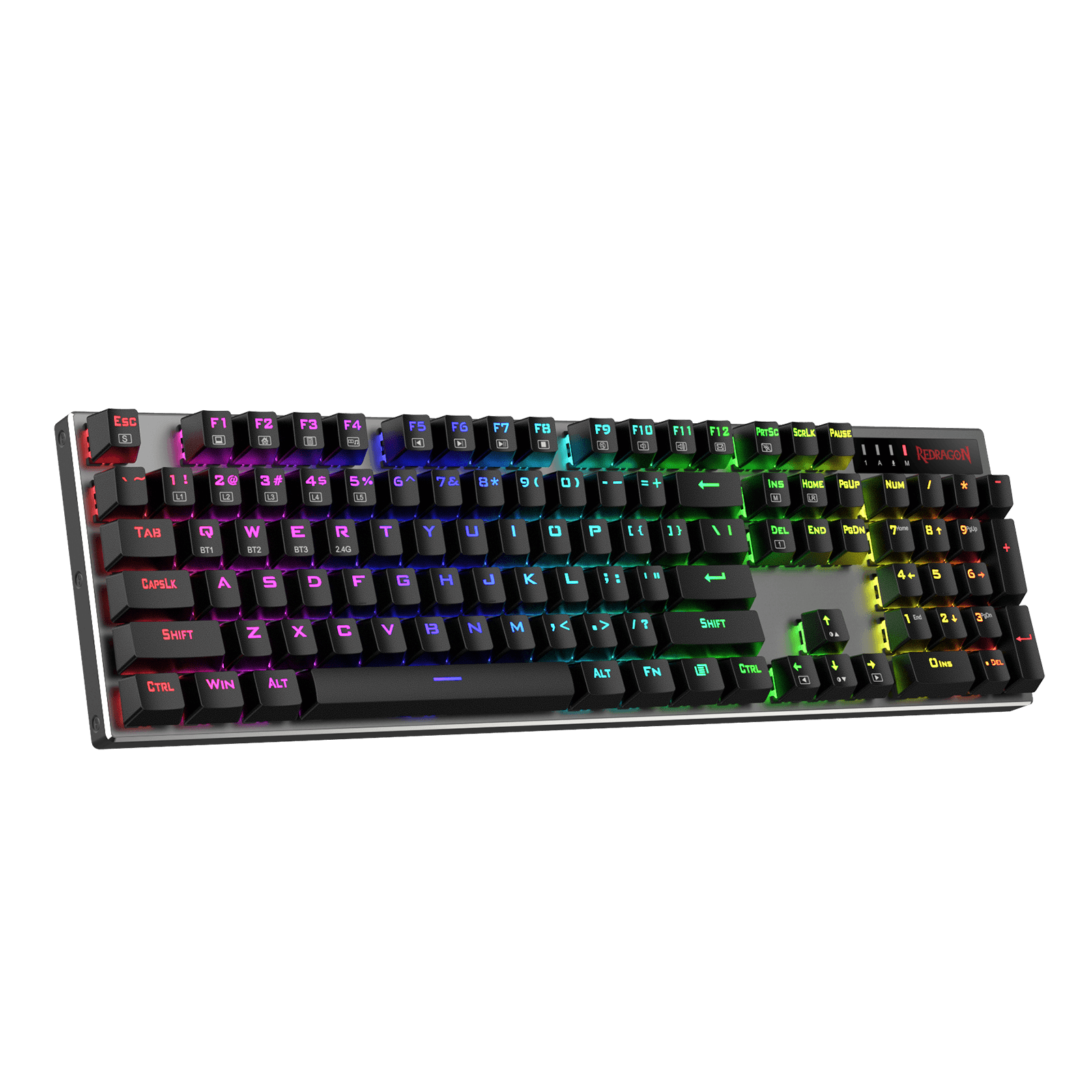 Redragon K556 PRO Upgraded Wireless RGB aluminum  Gaming Keyboard