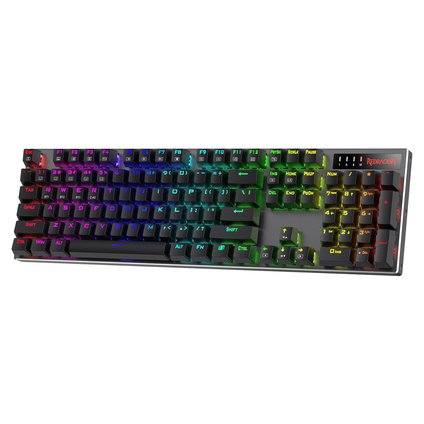 Redragon K556 PRO Upgraded Wireless RGB aluminum Gaming Keyboard