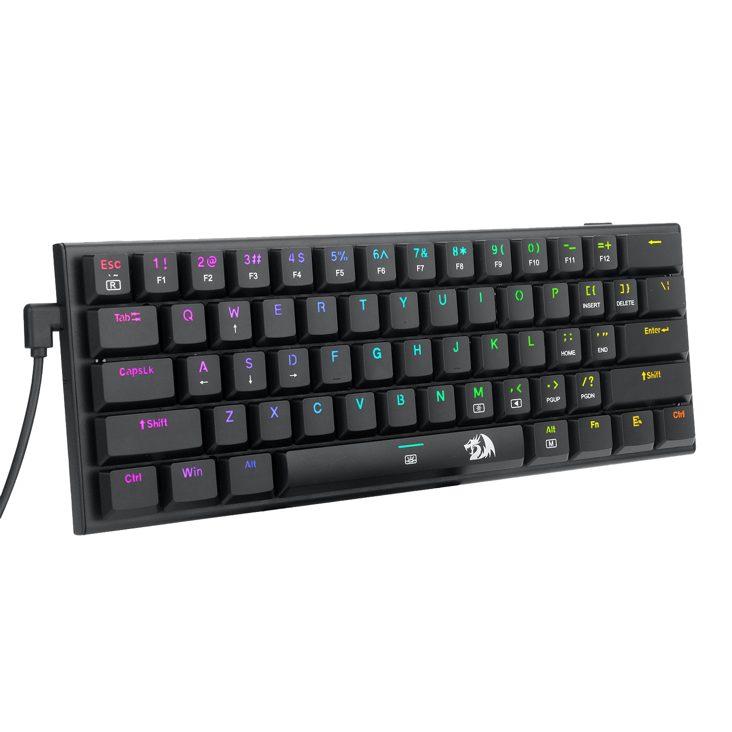 Redragon K614 Anivia 60% 61 Keys Low profile Wired Mechanical Keyboard