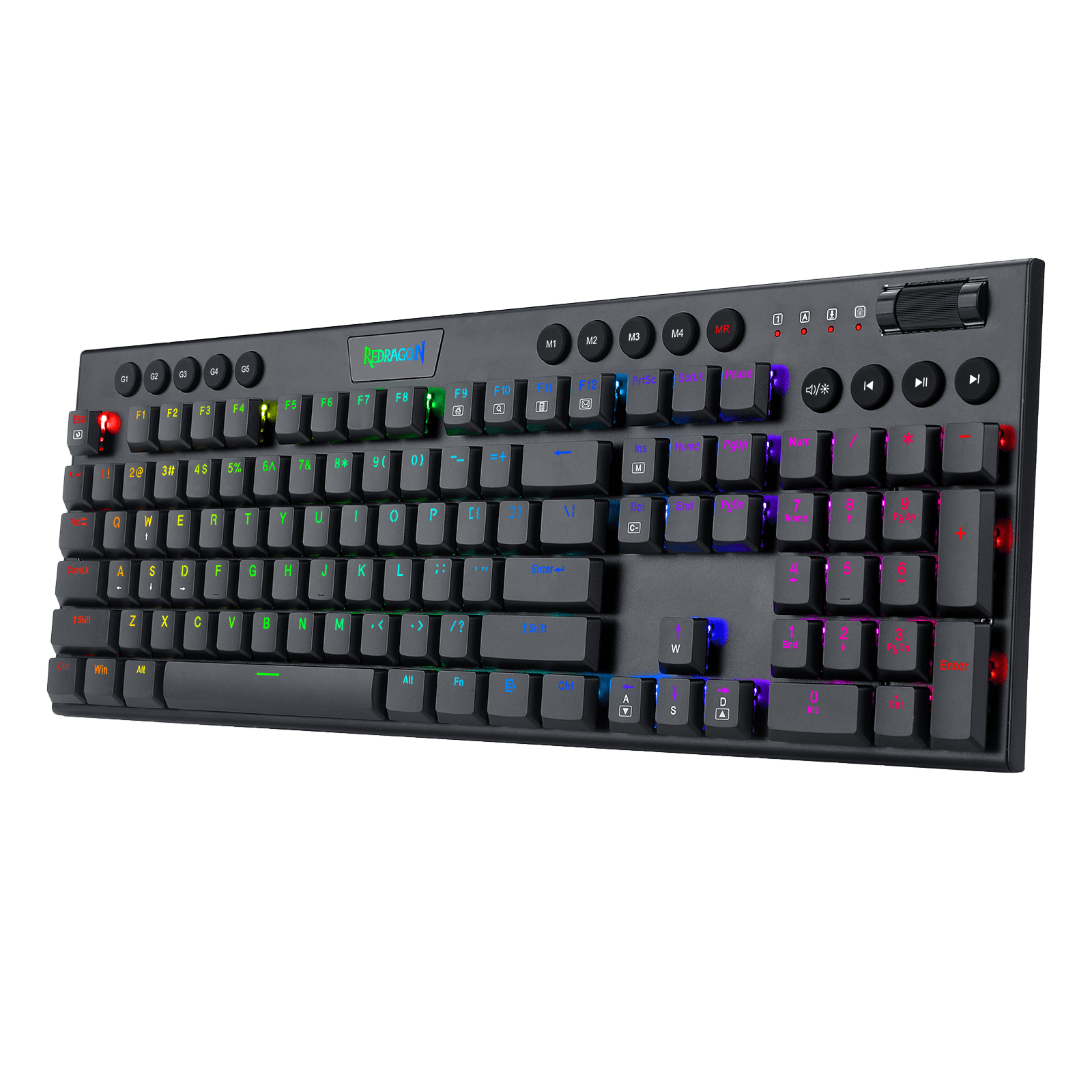 HORUS K619 Wired Mechanical Gaming Keyboard W Low Profile Keycaps horus-k619-wired-mechanical-gaming-keyboard-w-low-profile-keycaps