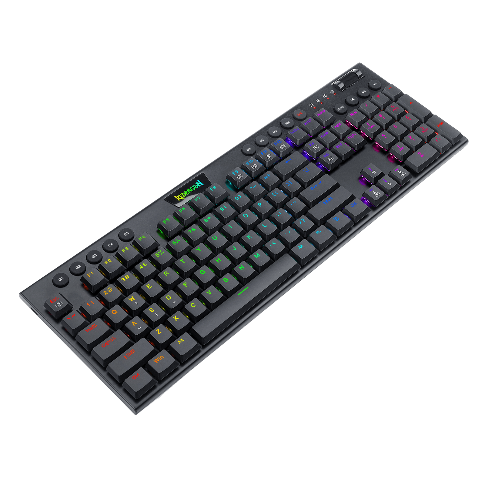 Redragon K619 Horus low profile RGB Mechanical Keyboard
