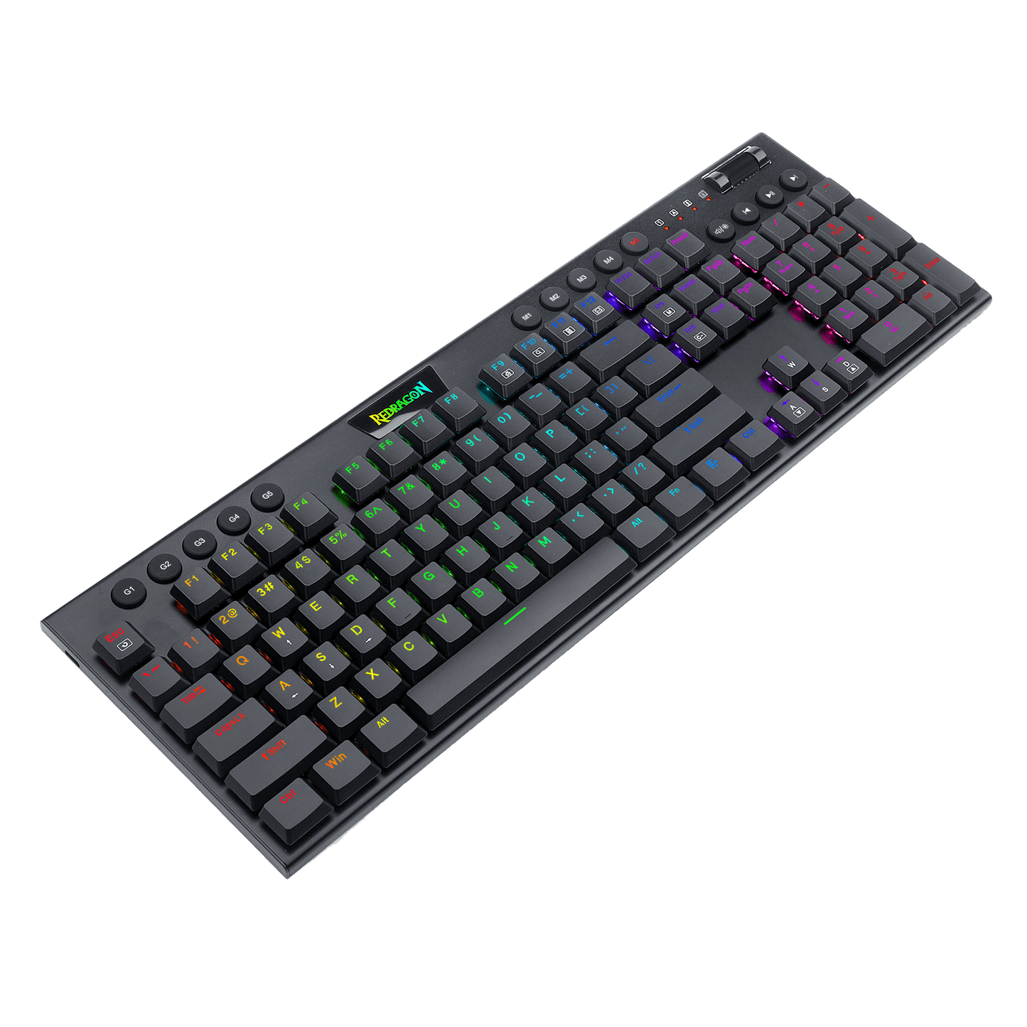 Redragon K619 Horus low profile RGB Mechanical Keyboard