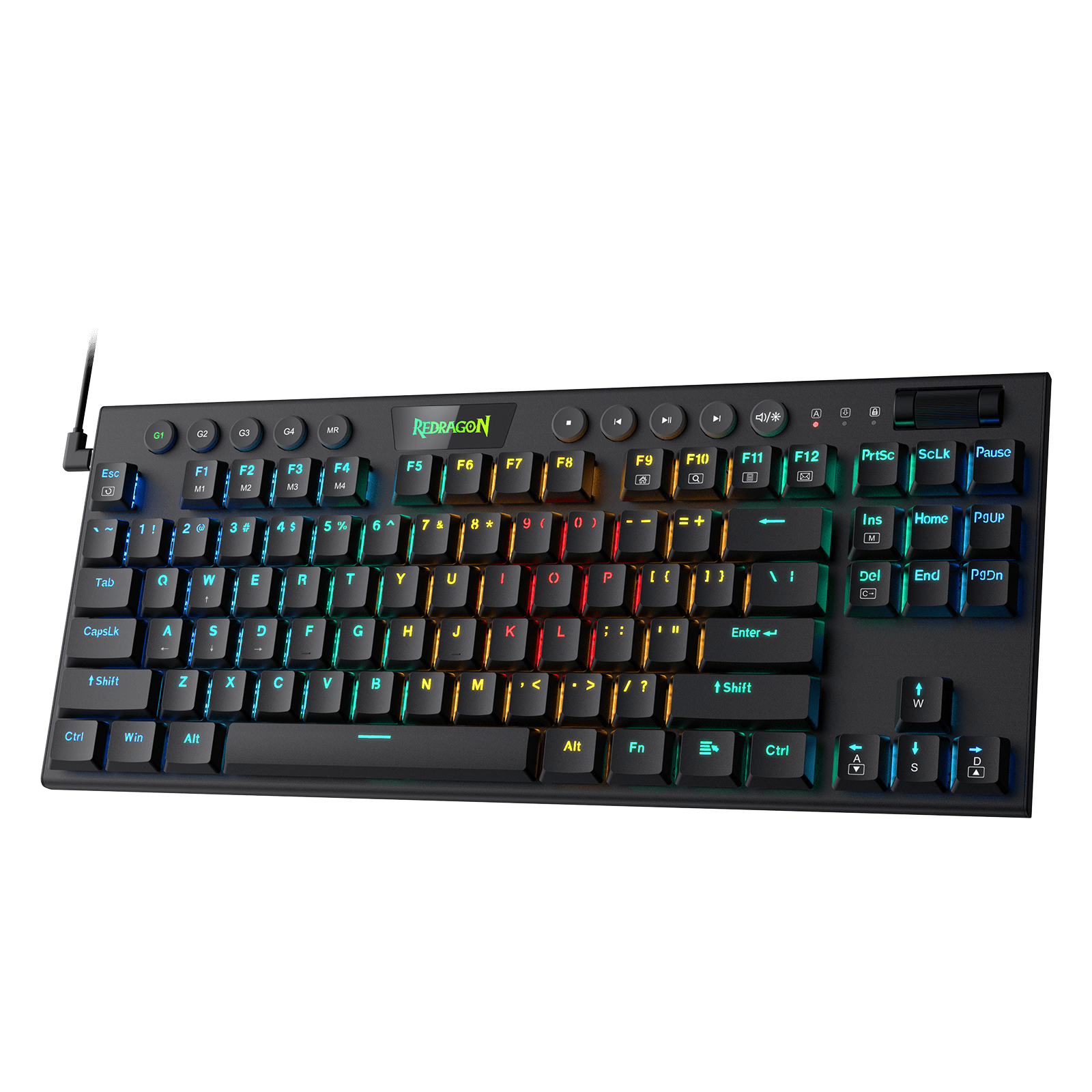 Redragon HORUS K622 Wired Low Profile Keyboard with Media Control