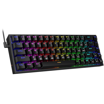 Redragon K631 Castor 65% Wired RGB Gaming Keyboard
