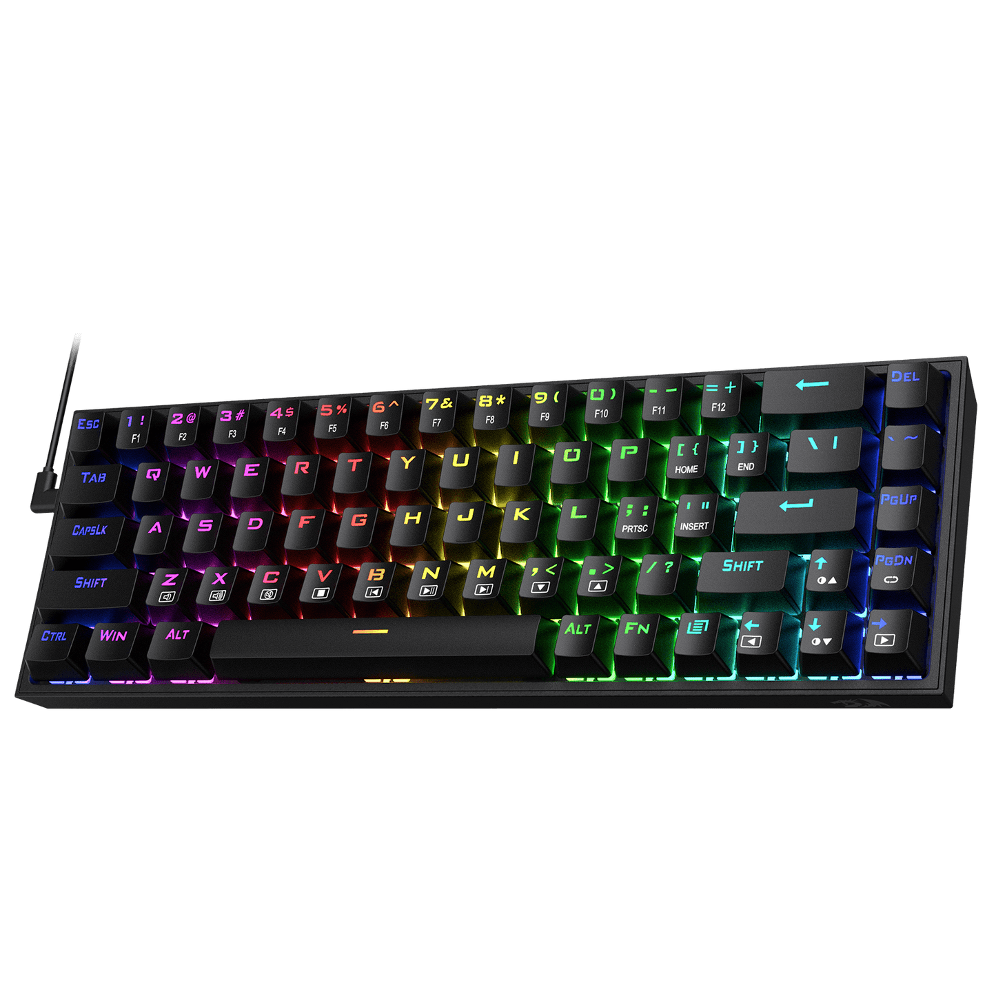 Redragon K631 Castor 65% Wired RGB Gaming Keyboard