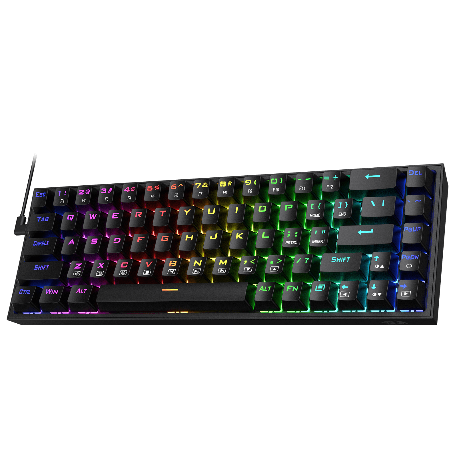 Redragon K631 Castor 65% Wired RGB Gaming Keyboard