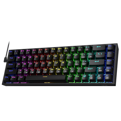 Redragon K631 Castor 65% Wired RGB Gaming Keyboard