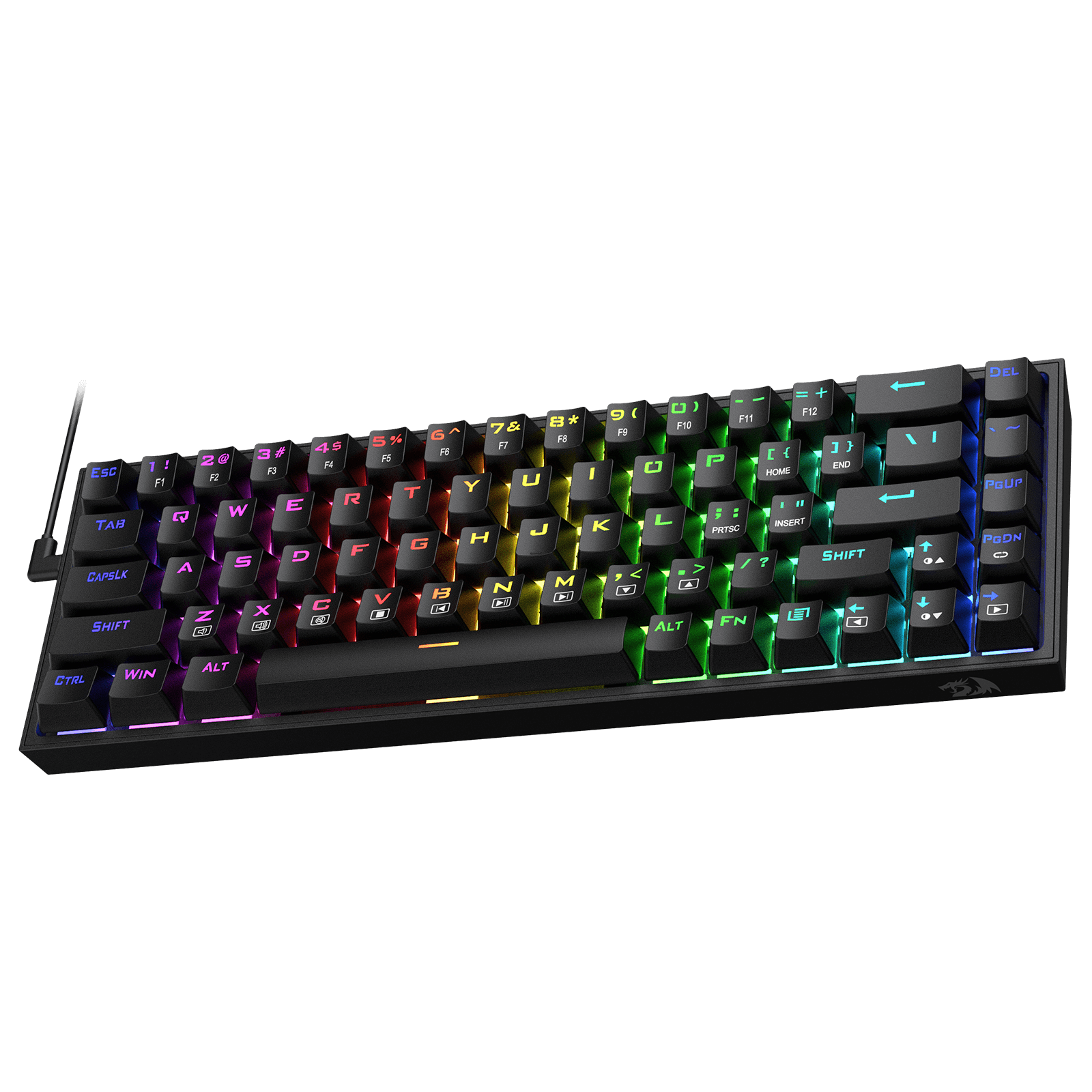 Redragon K631 Castor 65% Wired RGB Gaming Keyboard
