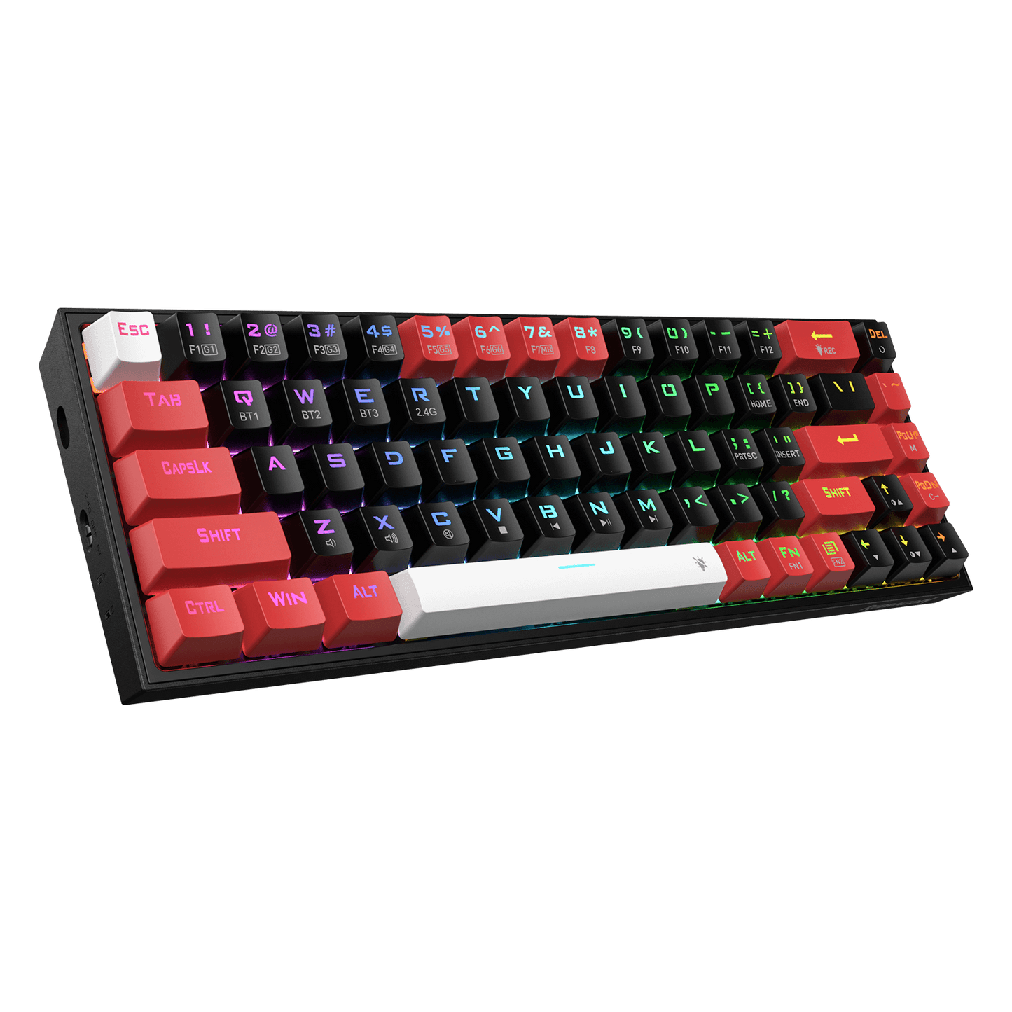 Redragon K631 PRO 65% 3-Mode Wireless RGB Gaming Keyboard