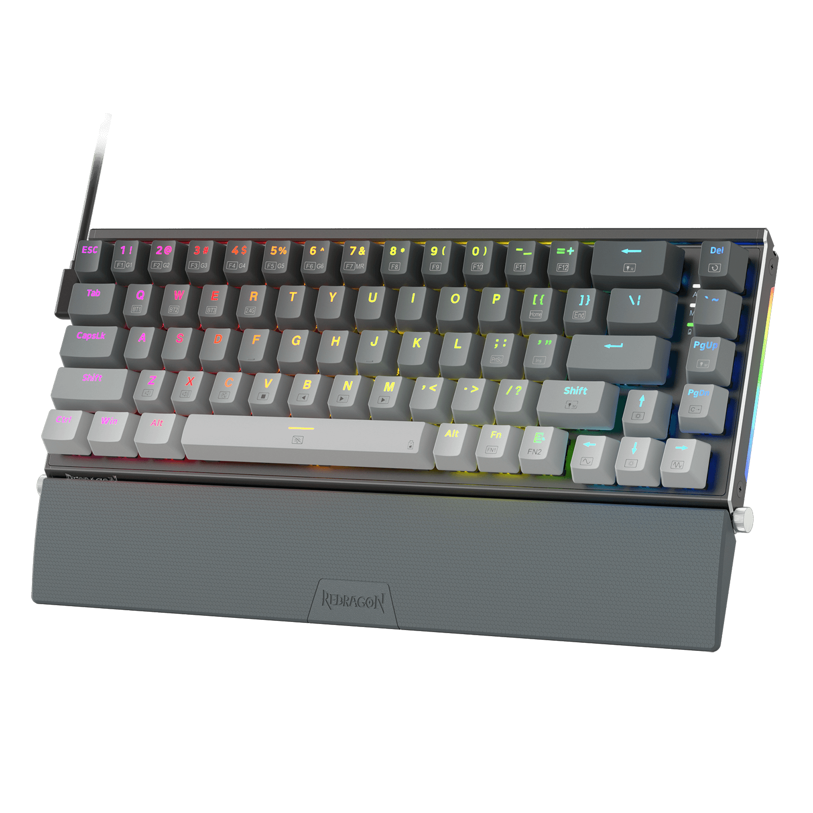 Redragon K641 SHACO 65% Wired Aluminum Mechanical Keyboard w/ Sound Absorbing Foams
