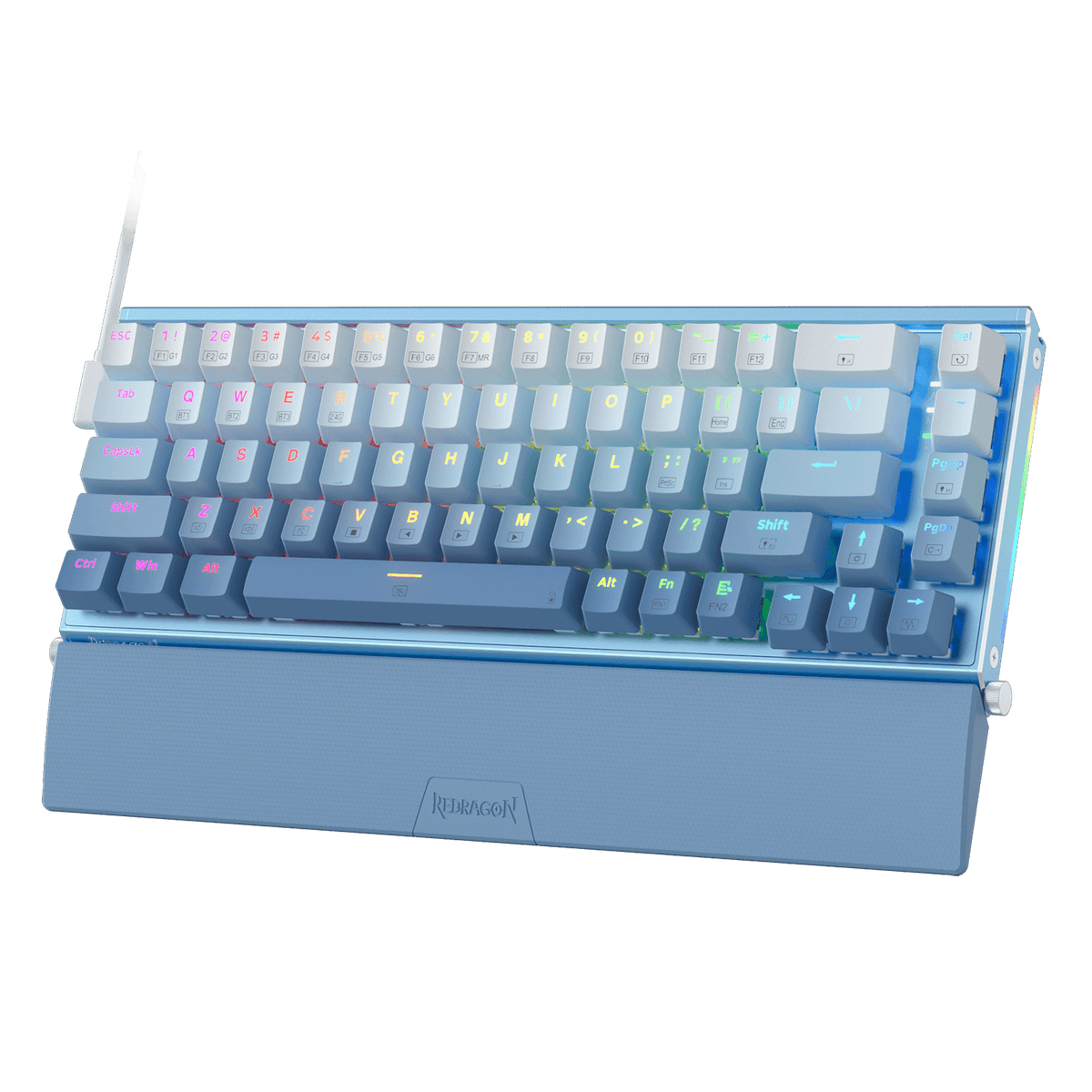 Redragon K641 SHACO 65% Wired Aluminum Mechanical Keyboard w/ Sound ...