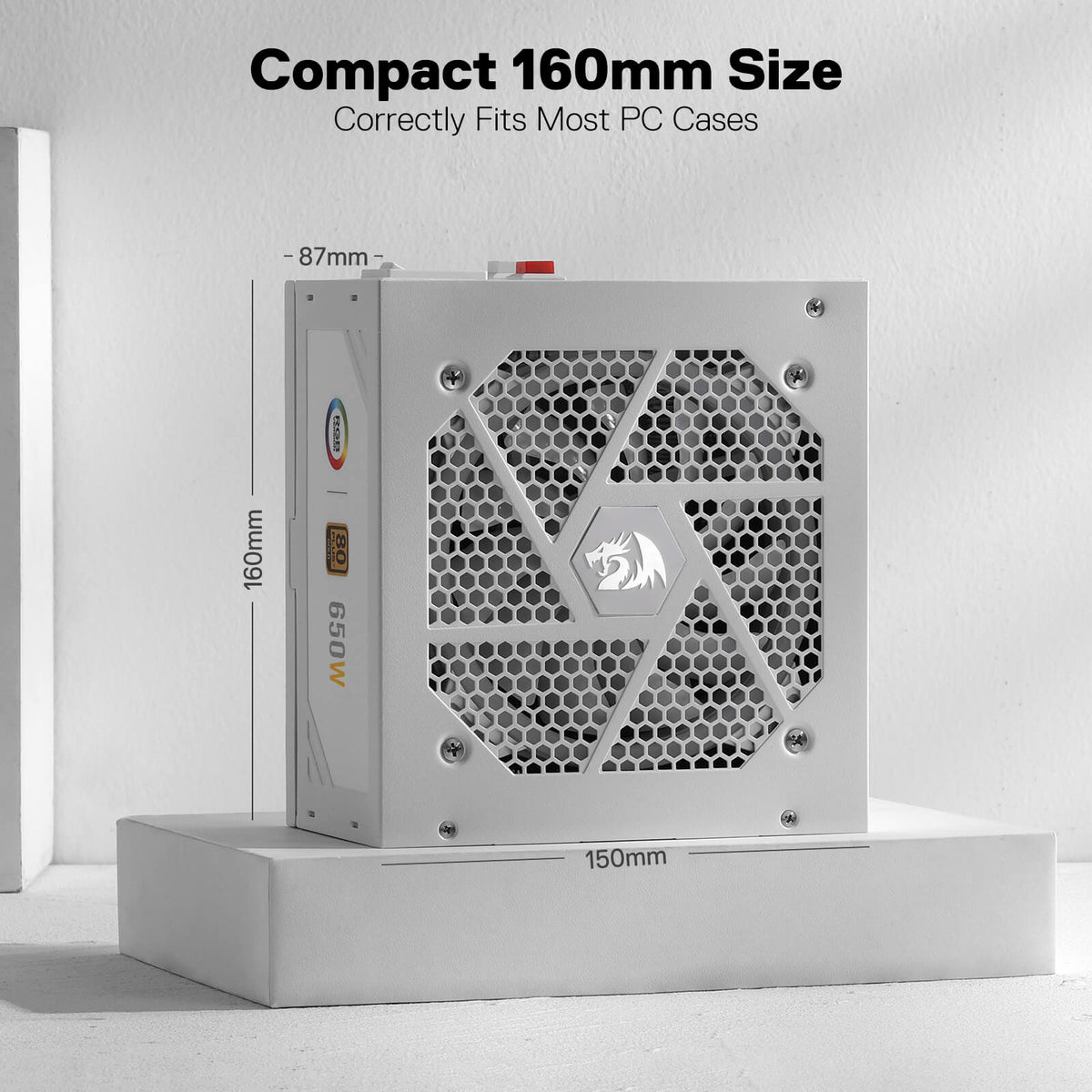 650/750/850 Watt 80 Plus® Gold Certified Fully Modular RGB PSU ...