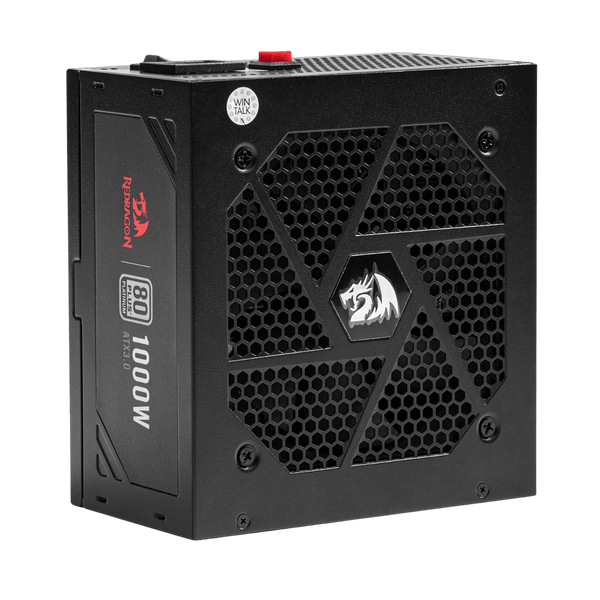 Redragon PC Power Supplies - 80+ Gold & Platinum, 650W-1300W, Black ...