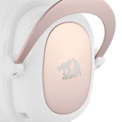 white & pink gaming headset - ps4