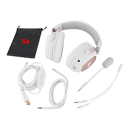 redragon white gaming headset h510 (Open-box)