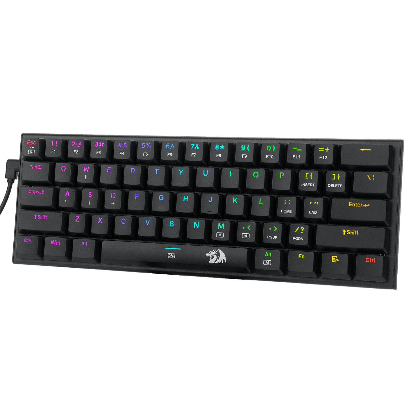 Redragon K614 Anivia 60% Ultra Thin Wired Mechanical Keyboard