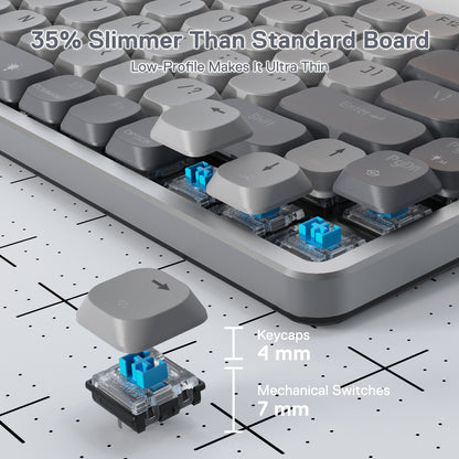 Wireless Mechanical Keyboard for Mac