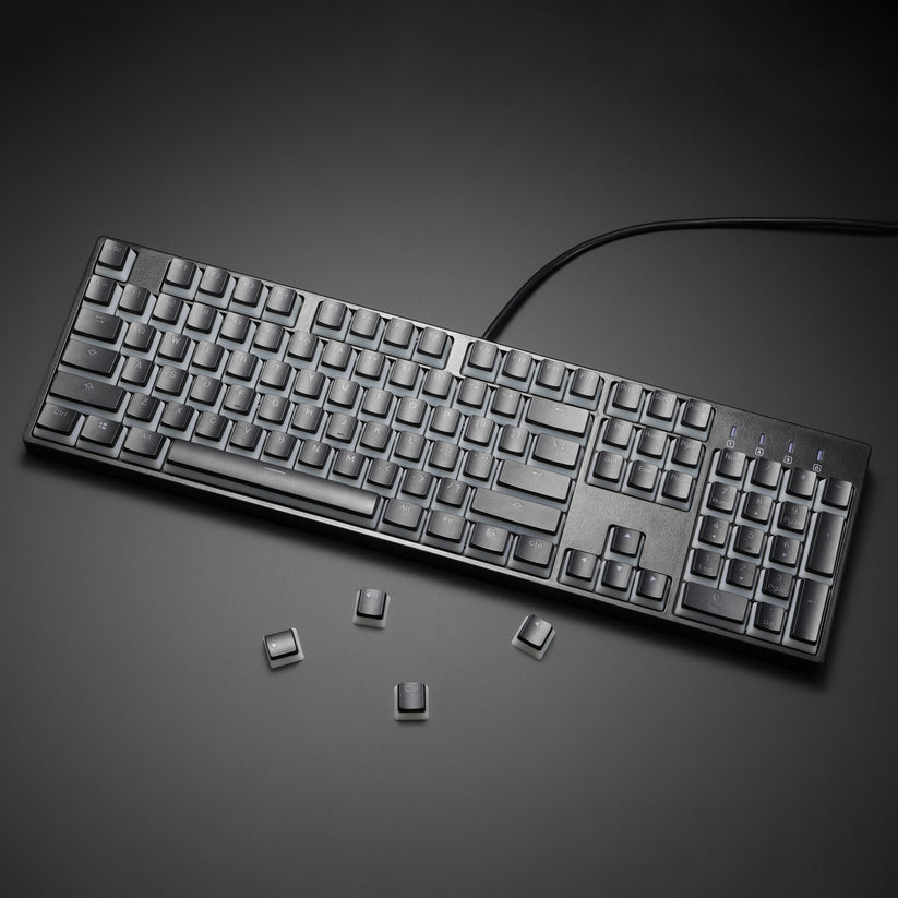 PBT Double Shot 108 Pudding Keycaps Set for Mechanical Keyboards ...