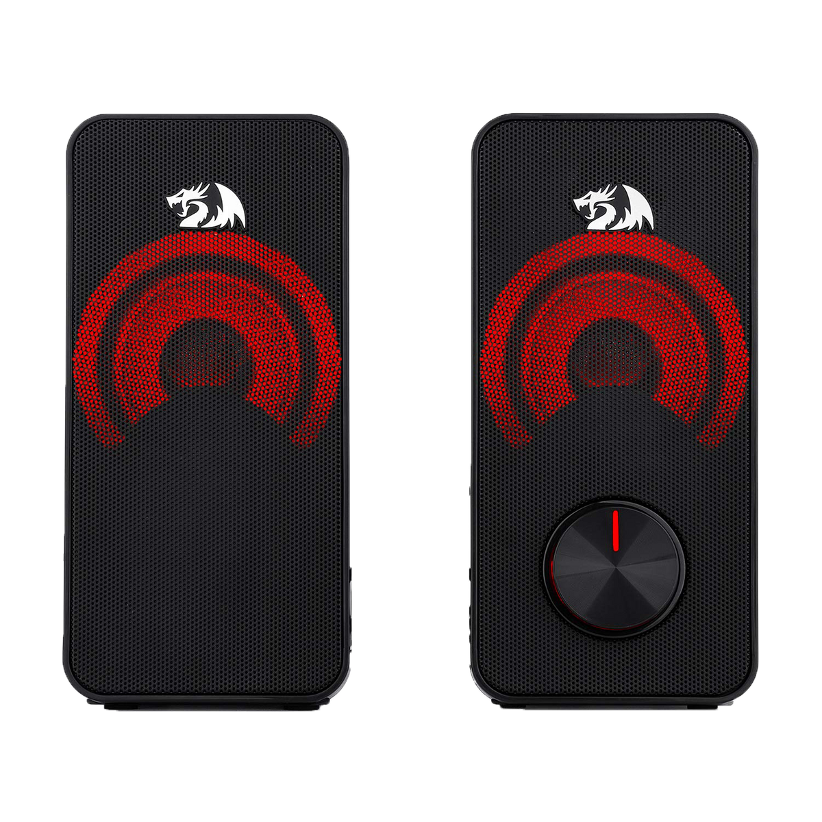 Redragon STENTOR GS500 Best Budget Gaming Speaker Red Backlight 2.0