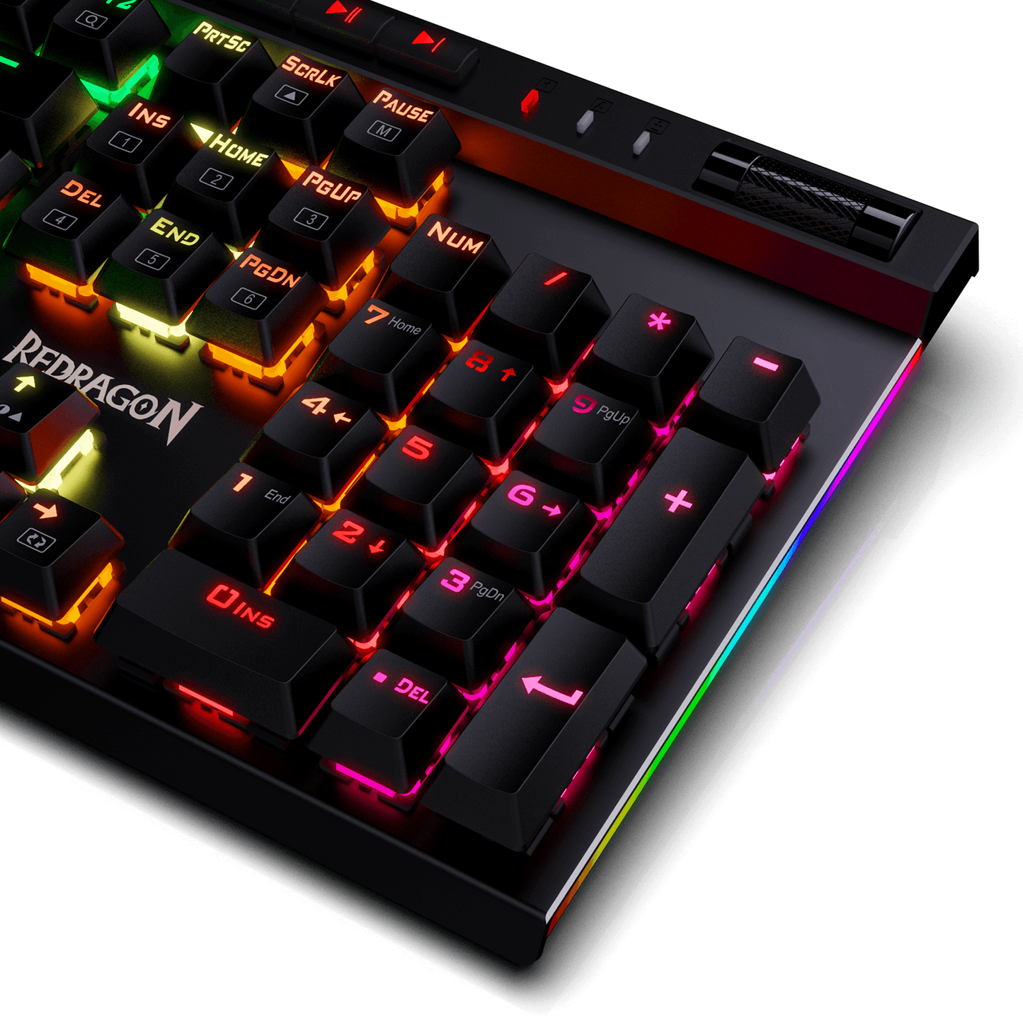 redragon hot swappable k580 rgb gaming keyboard  (Open-box)