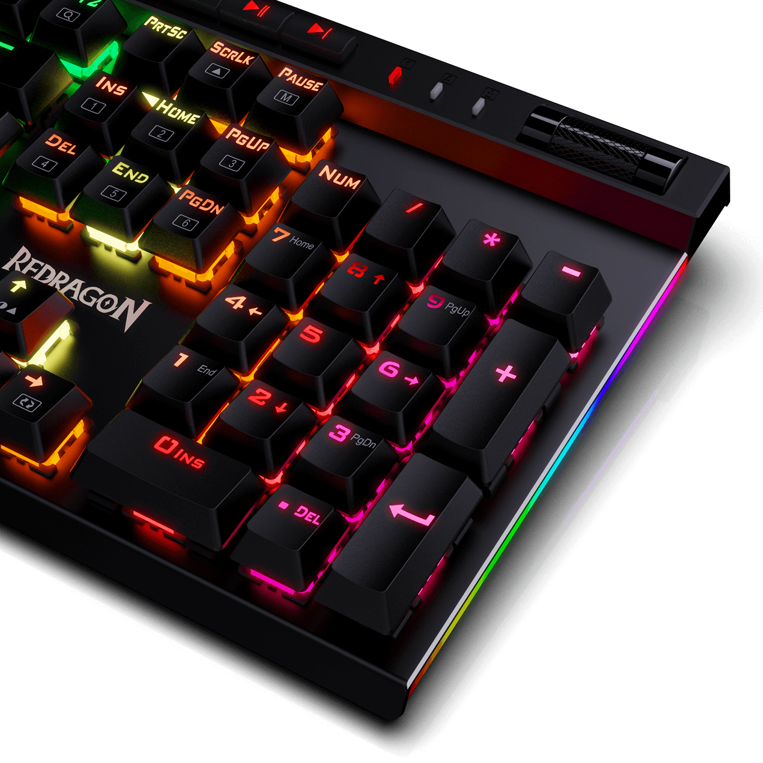 redragon hot swappable k580 rgb gaming keyboard  (Open-box)