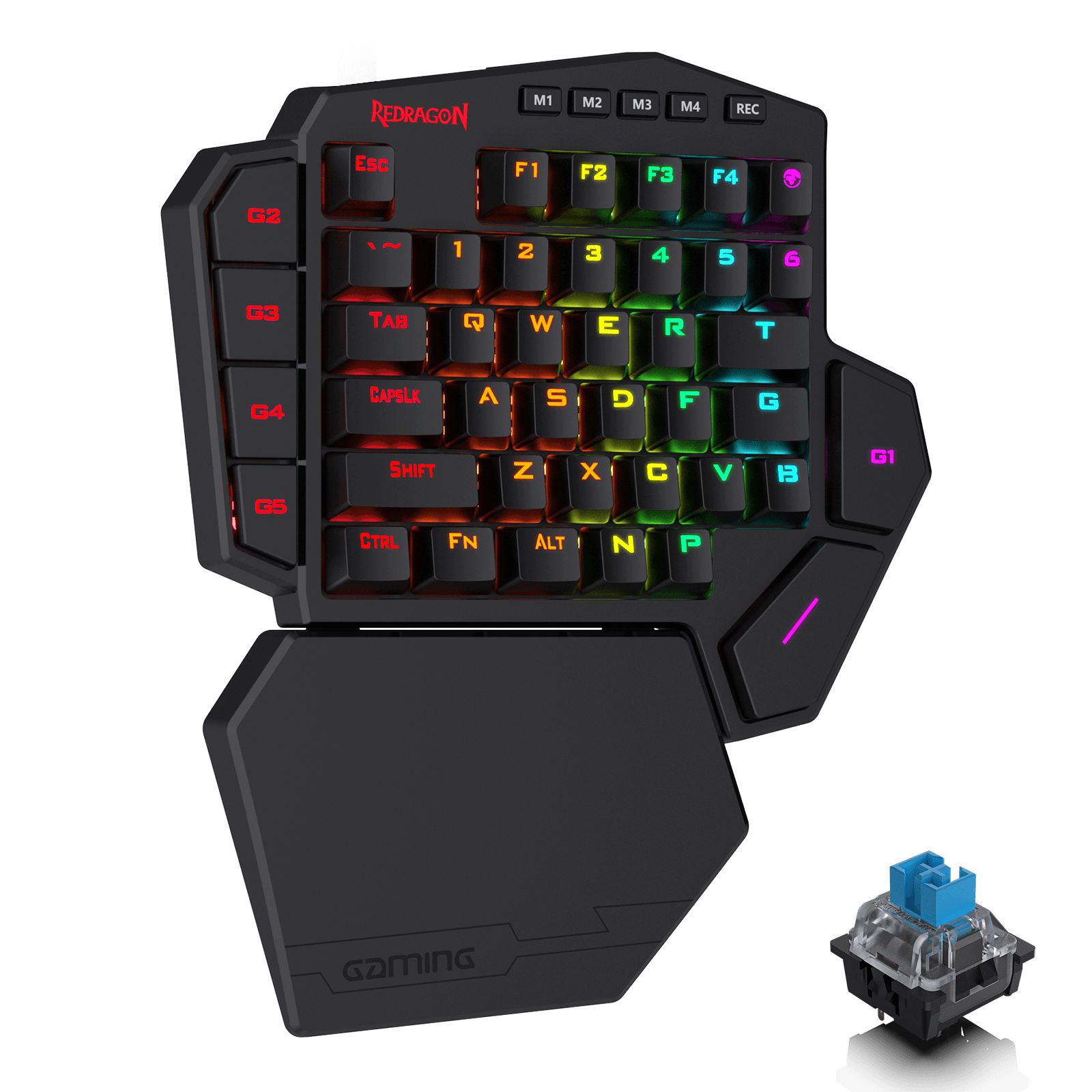 DITI K585 Wireless One-Handed Gaming Keyboard