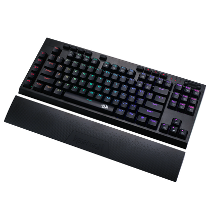 wireless tkl keyboard with wrist rest