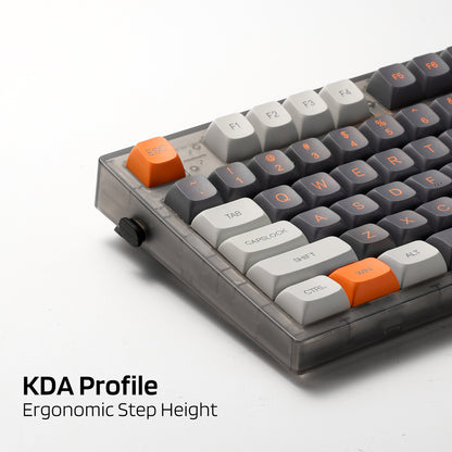 KDA Profile for ANSI Layout 61/68/84/87/104 Keys Mechanical Keyboard