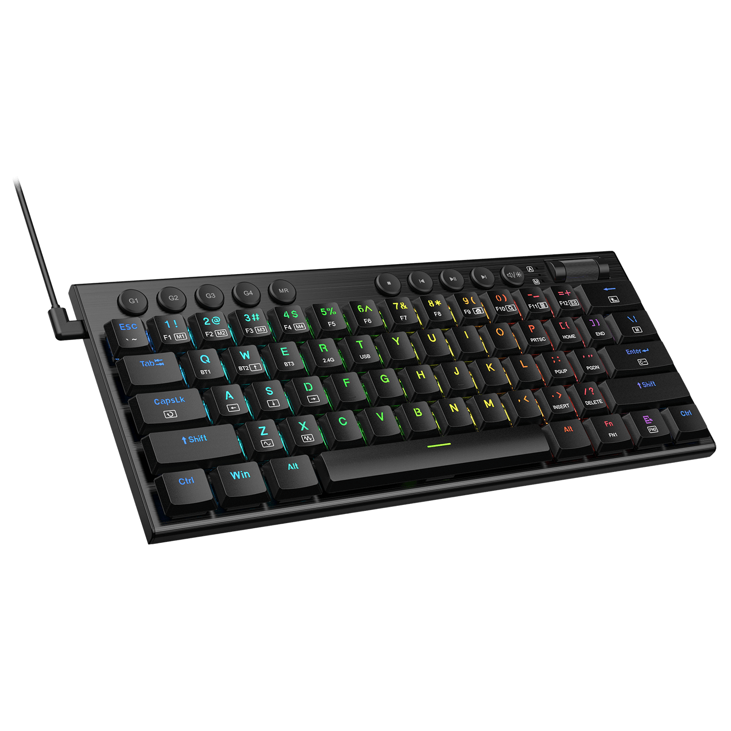 low profile wireless 60 keyboard