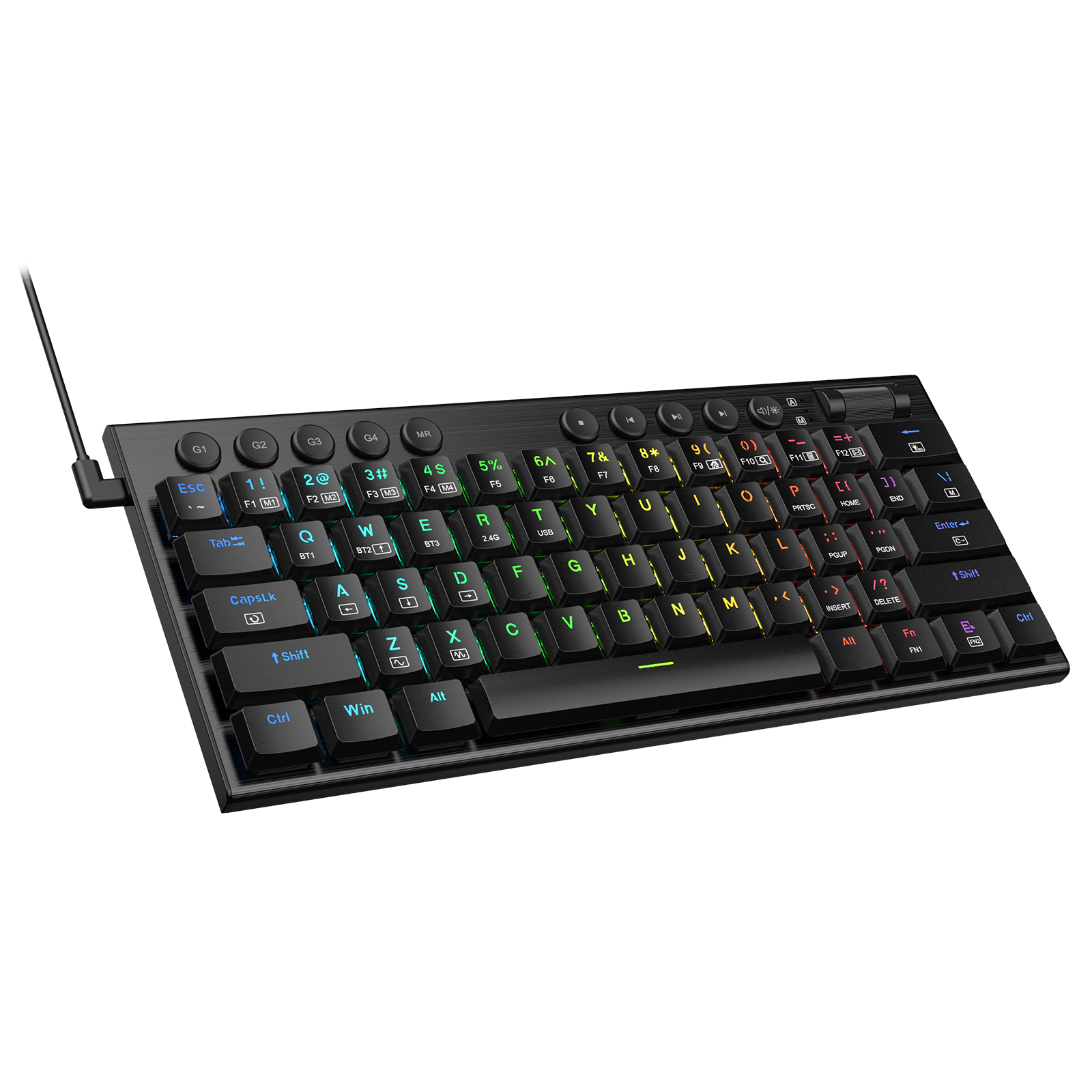 low profile wireless 60 keyboard