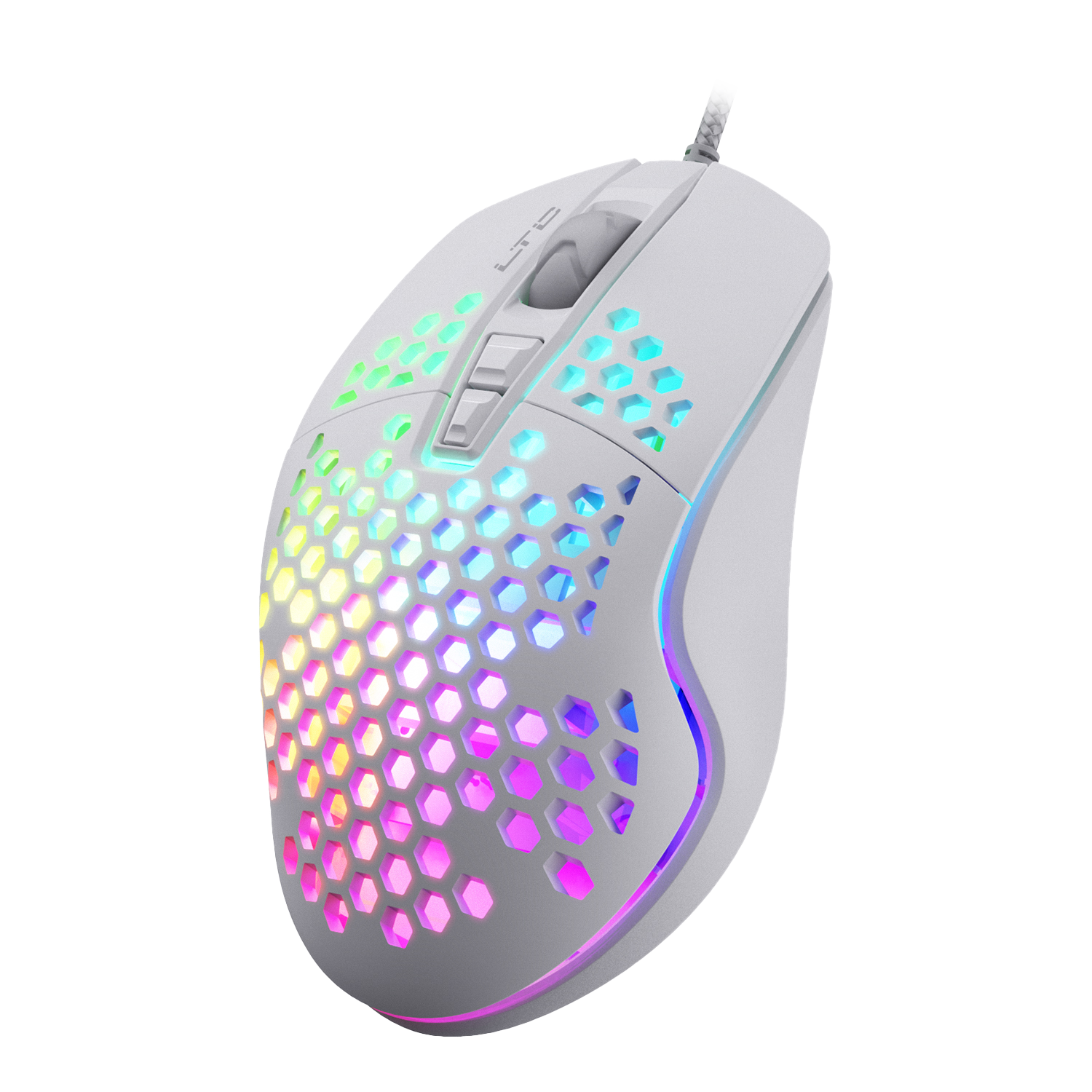 WHITE GAMING MOUSE