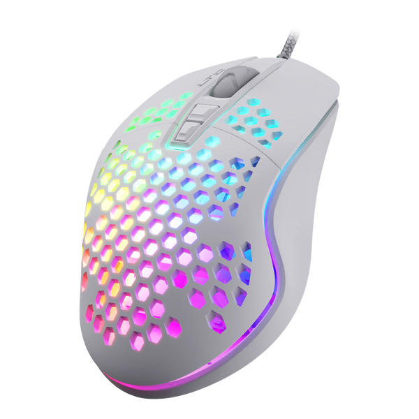 LTC RGB Gaming Mouse | Lightweight Honeycomb Shell | 6400DPI | 6 ...