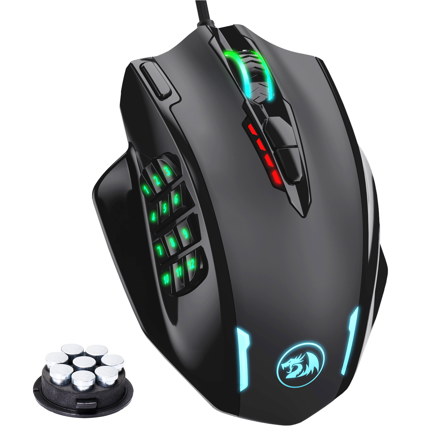 mmo mouse redragon