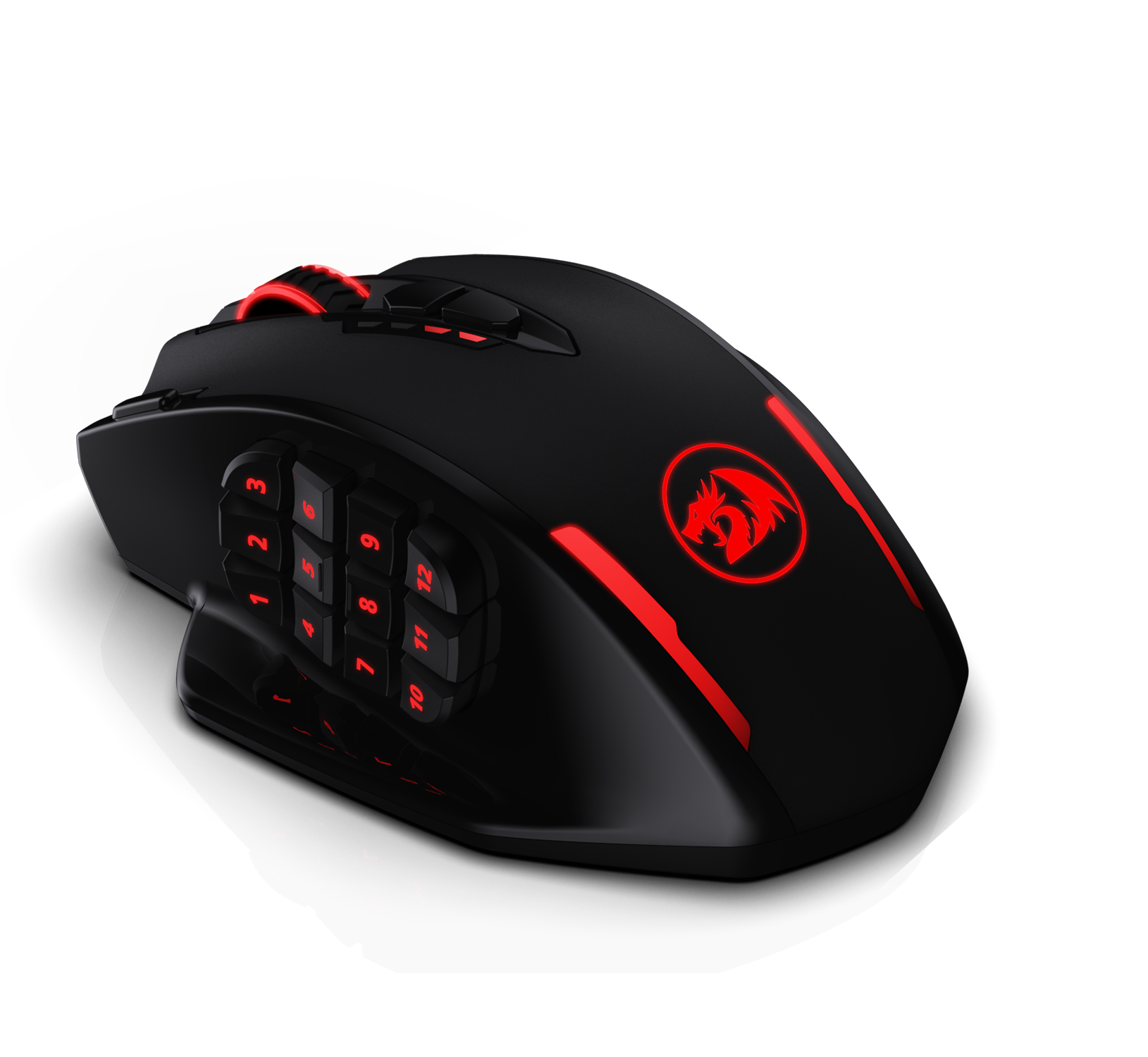 Redragon RGB Wireless Gaming Mouse Impact Elite M913 20 Buttons | 12 Side Buttons MMO – Redragonshop