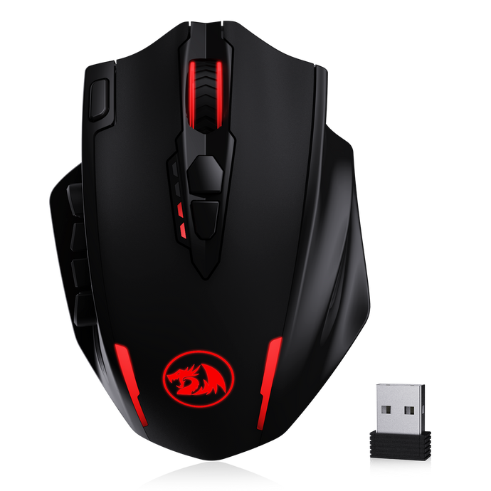 redragon wireless mmo mouse
