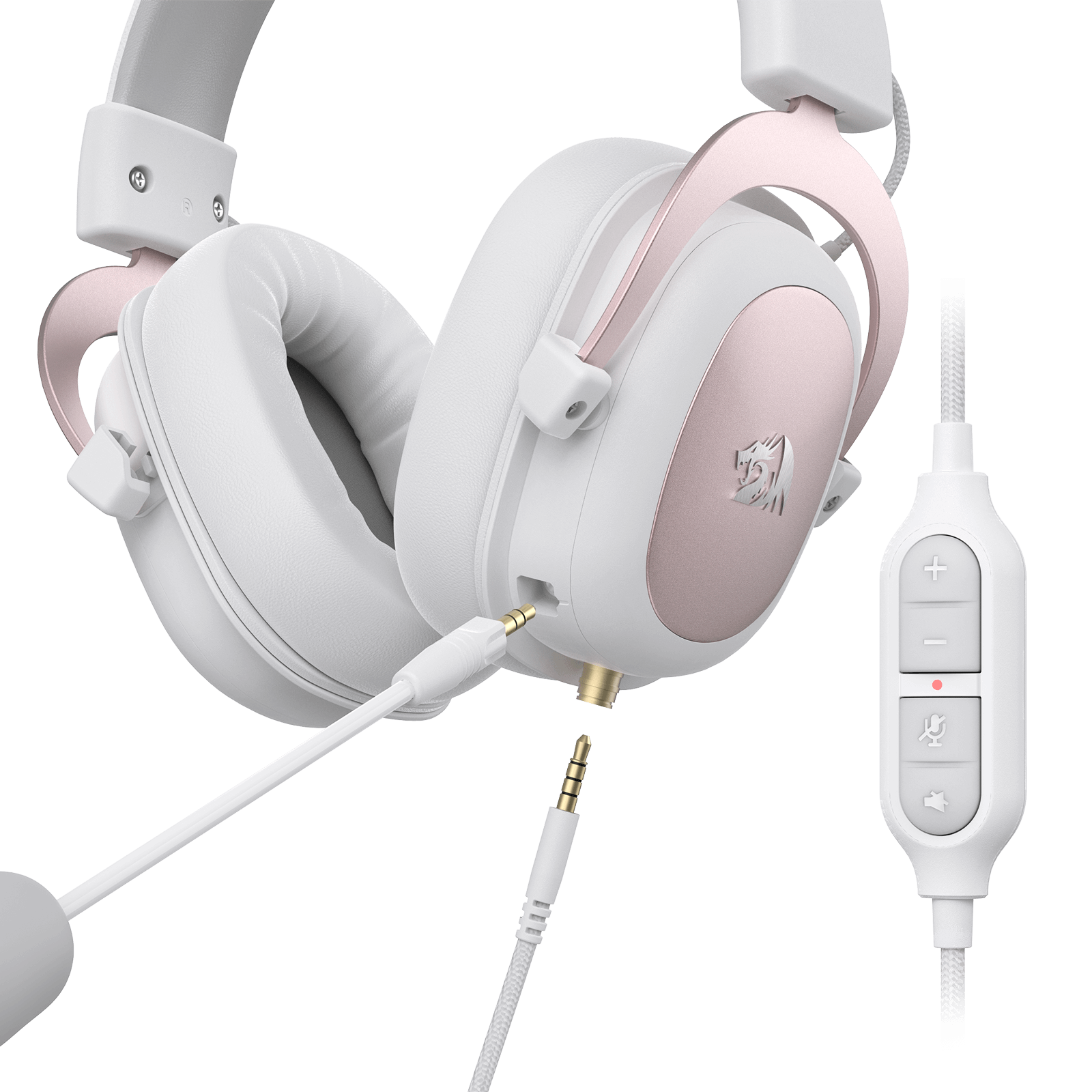 headset gaming pink