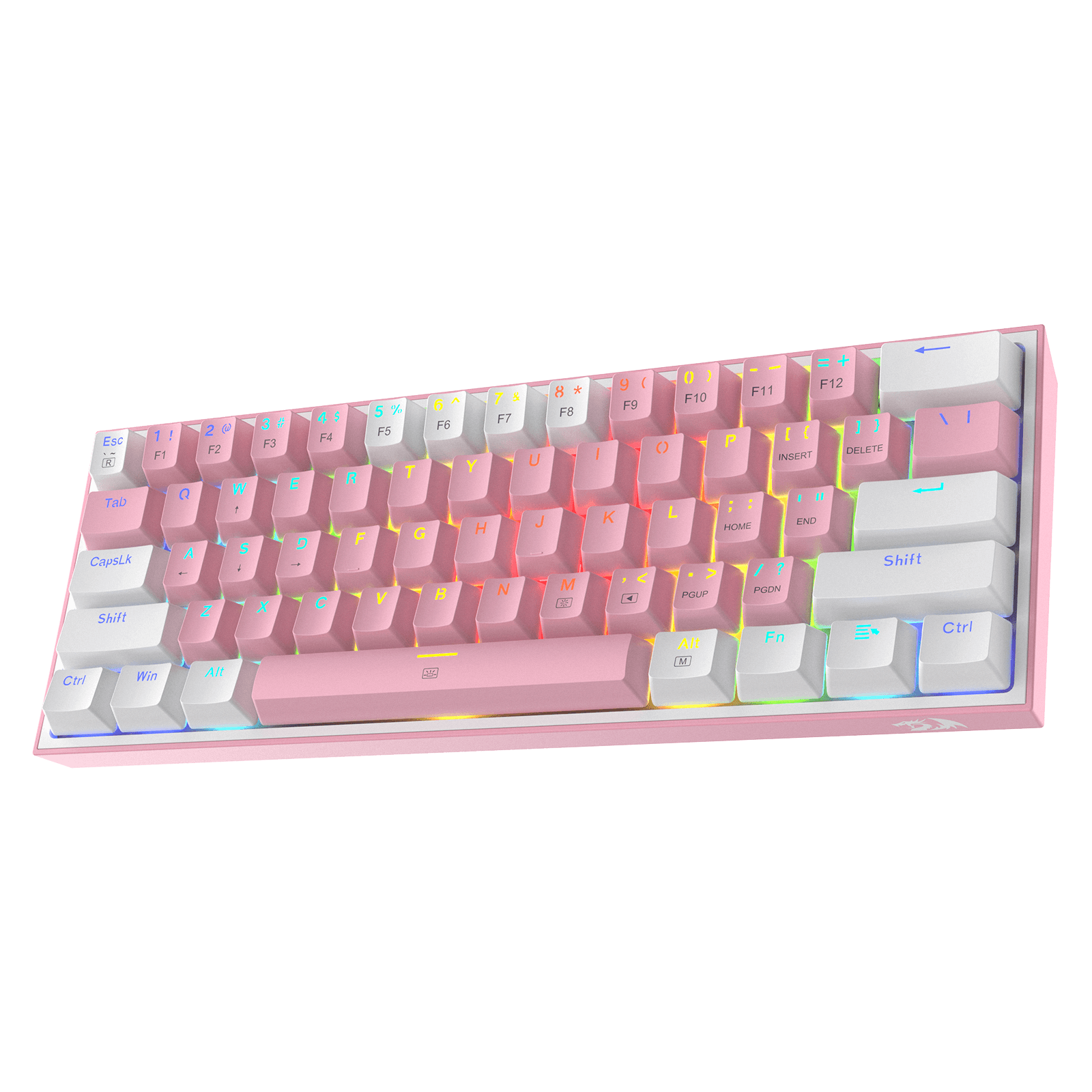 60 pink keyboard