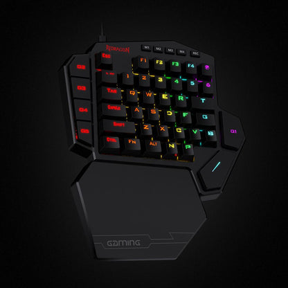 LED Left Hand Mini Keypad For Mobile Game