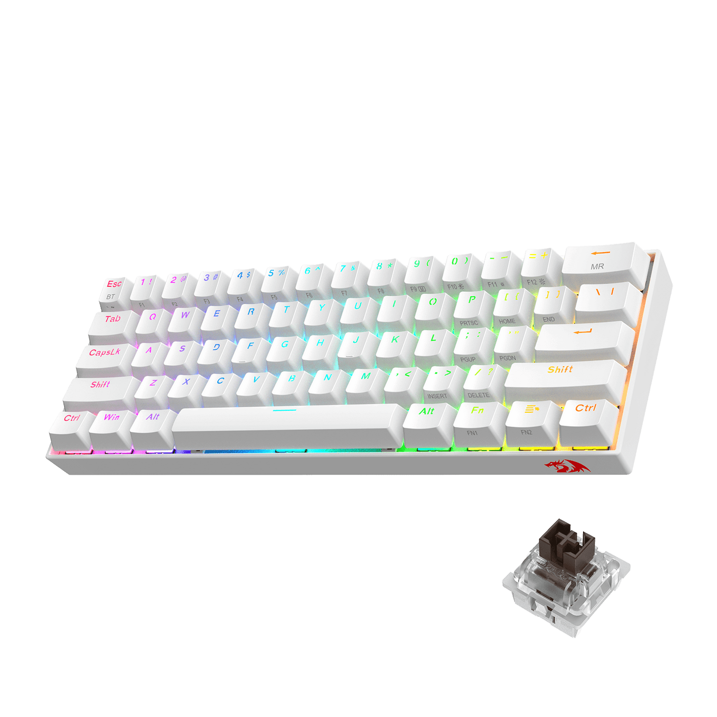 Redragon K530 Pro Draconic 60% Wireless RGB Mechanical Keyboard Redragon K530 Pro Draconic 60% Wireless RGB Mechanical Keyboard