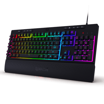 Redragon K512 Shiva RGB Backlit Membrane Gaming Keyboard