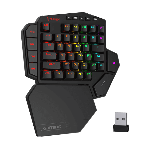 Redragon DITI K585 Wireless 2.4Ghz RGB Gaming keyboard (Open-box)