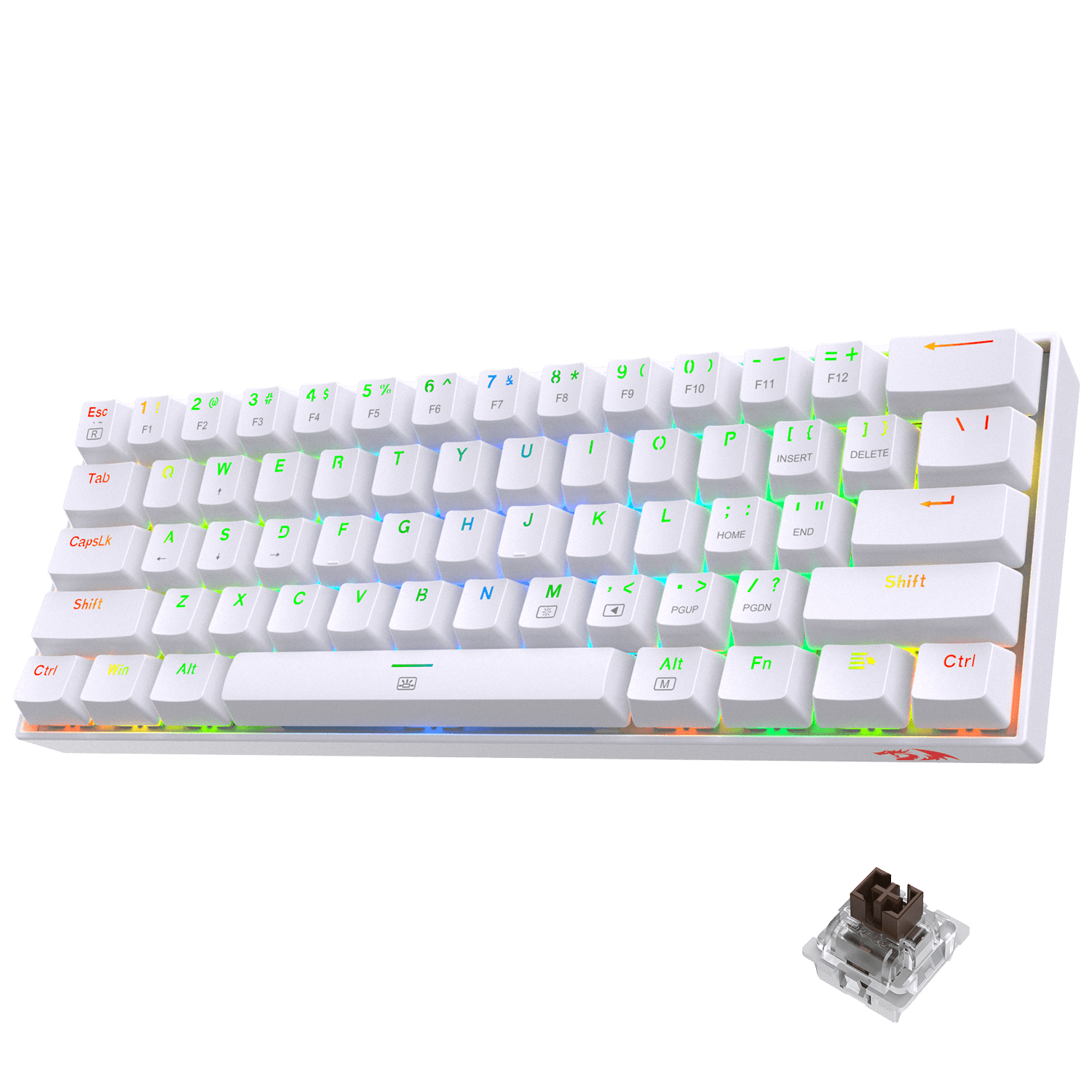 DRAGONBORN K630 Wired RGB 60% Mechanical Keyboard – Redragonshop DRAGONBORN K630 Wired RGB 60% Mechanical Keyboard – Redragonshop