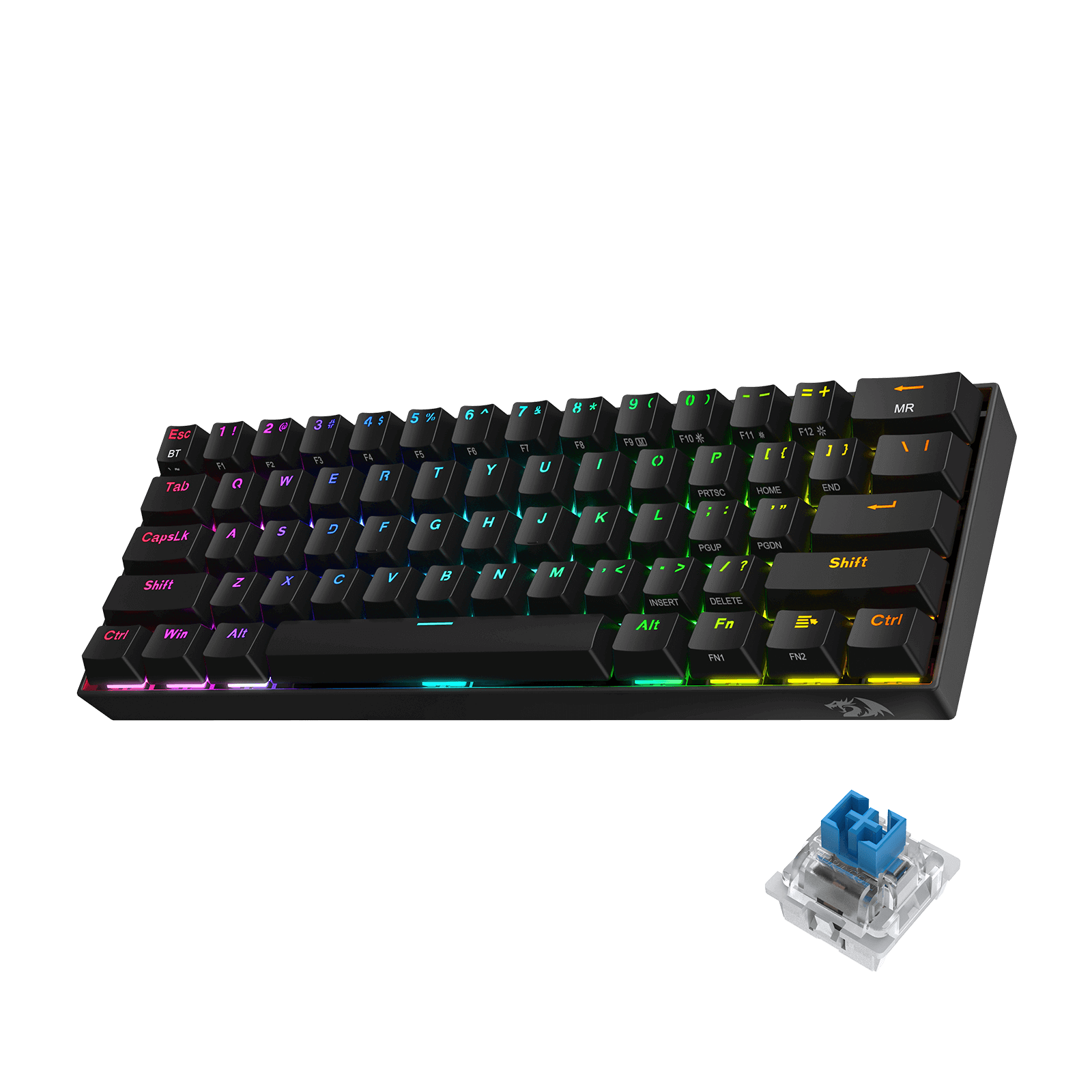 Redragon K530 Draconic 60% Small Wireless Mechanical Gaming Keyboard