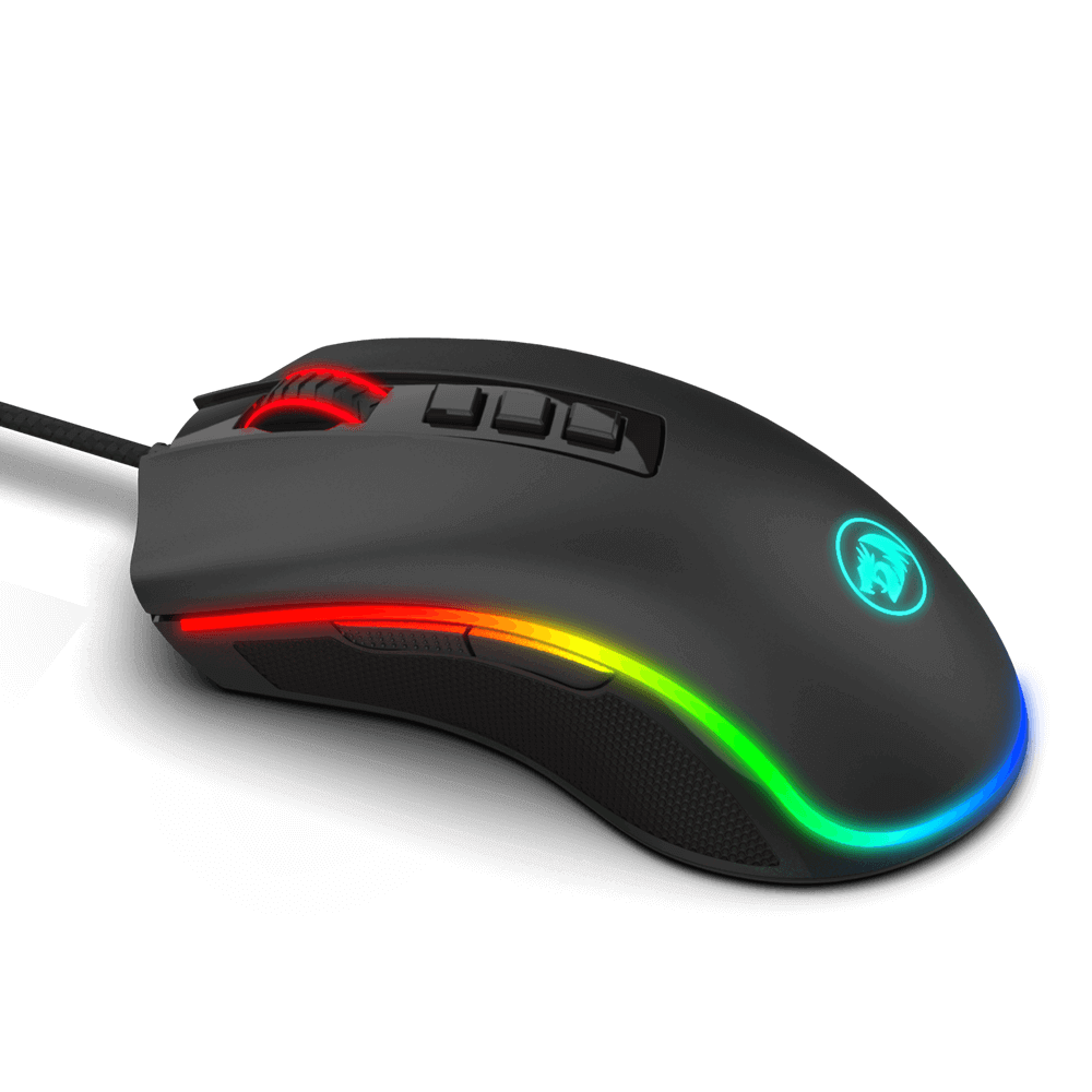 Redragon M711 COBRA RGB Gaming Mouse with 10,000 DPI & 7 Programmable ...