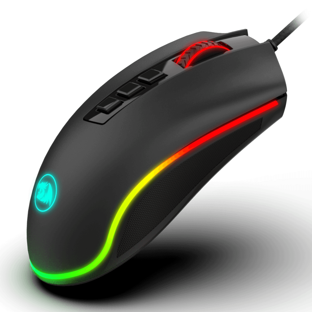  Redragon M711 Cobra RGB Optical Gaming Mouse Black : Electronics