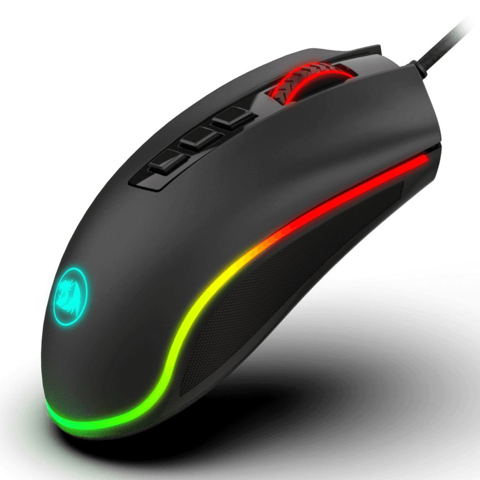 Redragon M711 COBRA RGB Gaming Mouse with 10,000 DPI & 7 Programmable ...