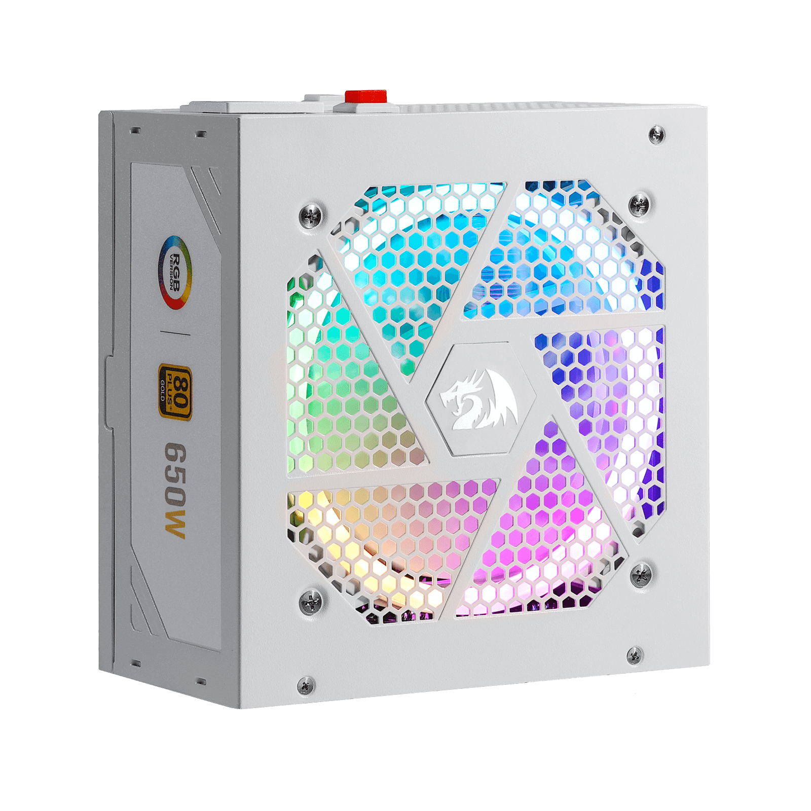 Redragon PSU013 80+ Gold 650 Watt ATX Fully Modular Power Supply w/ 80 Plus Gold Certified | show