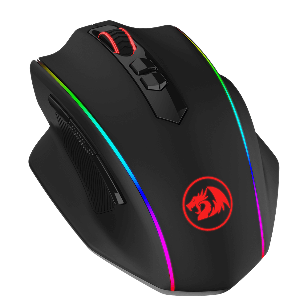 wireless gaming mouse with programmable buttons